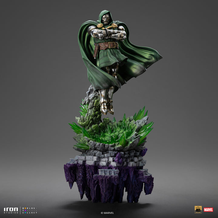 Iron Studios Marvel Fantastic Four Doctor Doom 1/10 Scale Deluxe Limited Edition Statue