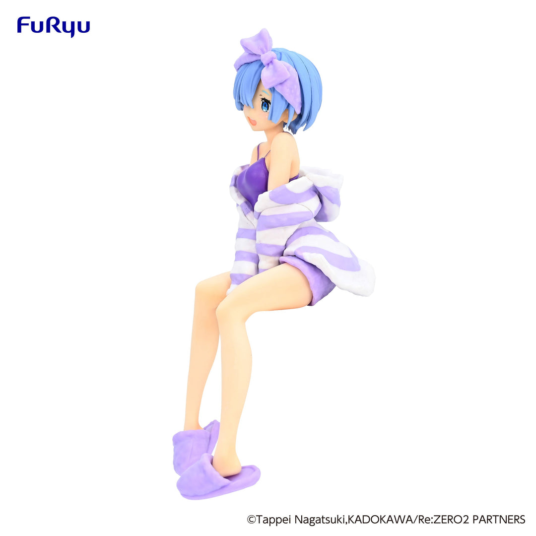 Furyu Rem (Room Wear Purple Ver.) Re:ZERO Noodle Stopper PVC Figure