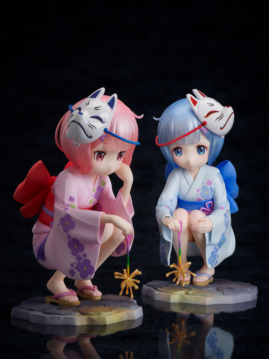 FuRyu Ram & Rem (Childhood Summer Memories) Re:ZERO -Starting Life in Another World- 1/7 Scale Figure Set