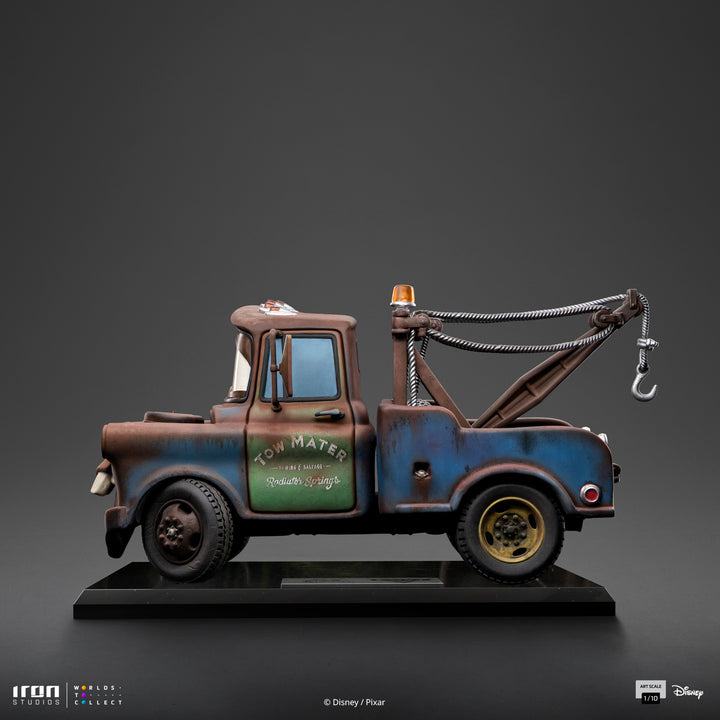 Iron Studios Disney Pixar Cars Tow Mater 1/10 Scale Limited Edition Statue