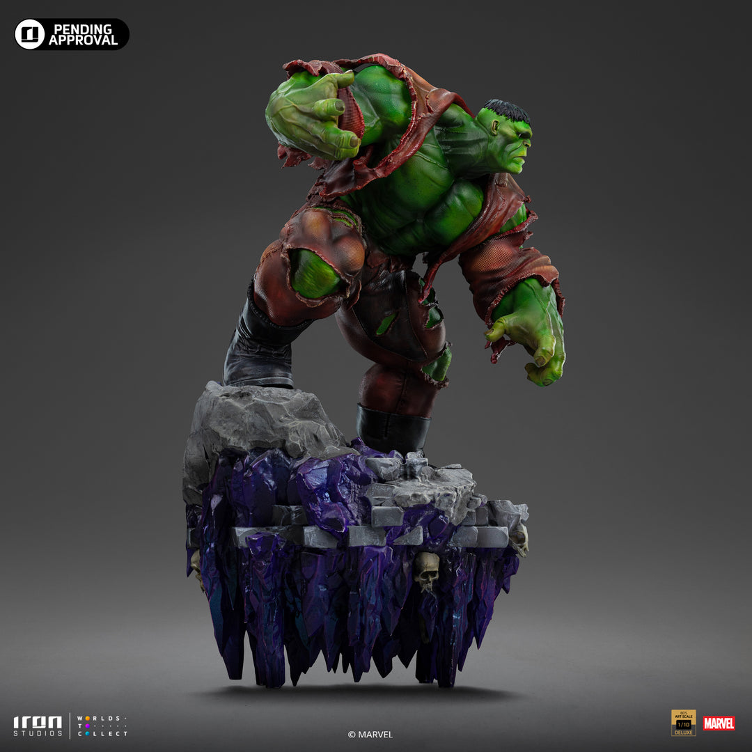 Iron Studios Marvel Battle Diorama Series Hulk 1/10 Art Scale Deluxe Limited Edition Statue