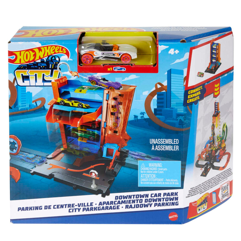 Hot Wheels City Downtown Track Set Assortment (Case of 3)