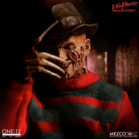 A Nightmare on Elm Street Freddy Krueger One:12 Collective Action Figure front view