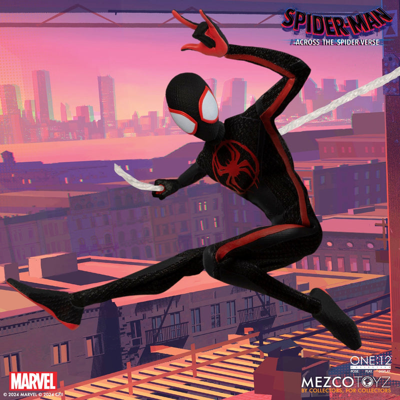 Spider-Man: Across the Spider-Verse Miles Morales One:12 Collective Action Figure packaging view
