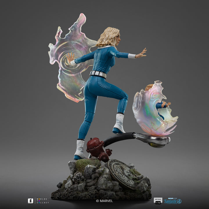 Iron Studios The Fantastic Four First Steps Invisible Woman 1/10 Art Scale Statue