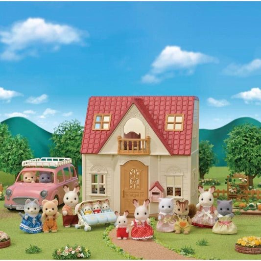 Sylvanian Families Red Roof Cosy Cottage Starter Home for Ages 3 & Up, alternate view