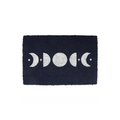 Dark Blue Moon Phase Doormat