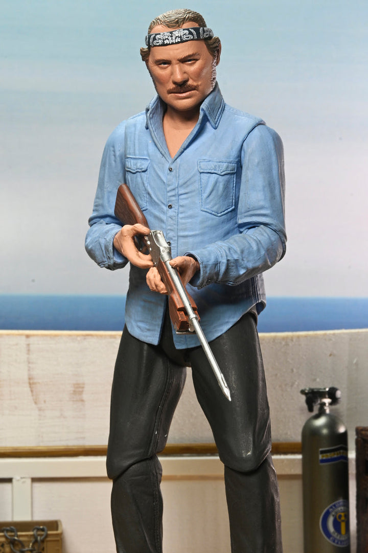 Jaws: Sam Quint 50th Anniversary 7" Scale Action Figure