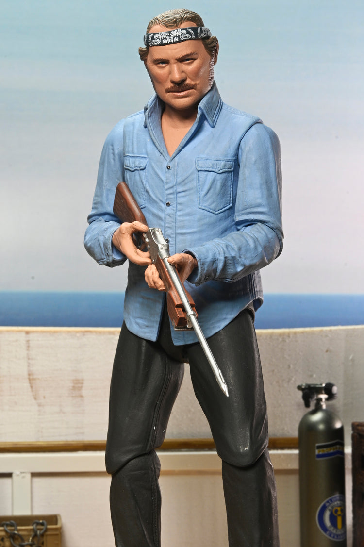 Jaws: Sam Quint 50th Anniversary 7" Scale Action Figure (view 4)