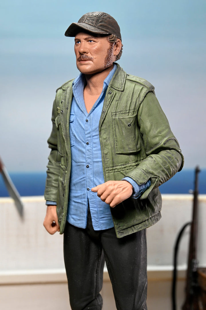 Jaws: Sam Quint 50th Anniversary 7" Scale Action Figure