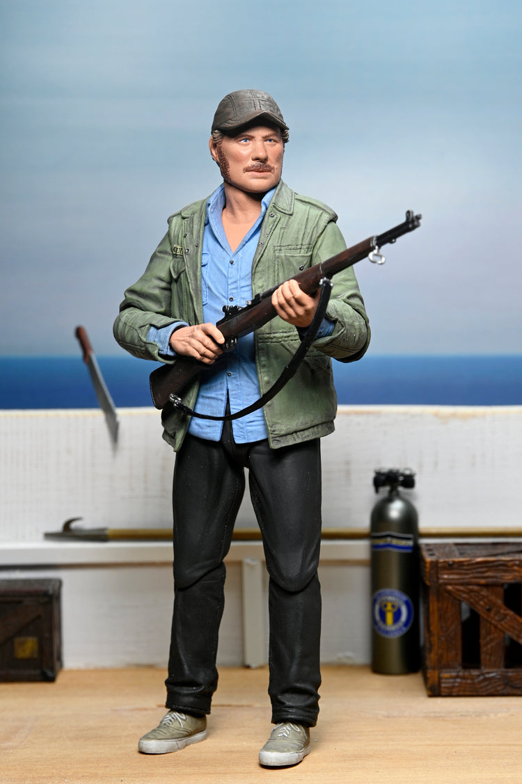 Jaws: Sam Quint 50th Anniversary 7" Scale Action Figure