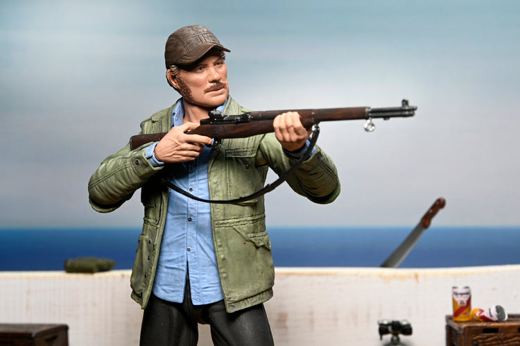 Jaws: Sam Quint 50th Anniversary 7" Scale Action Figure