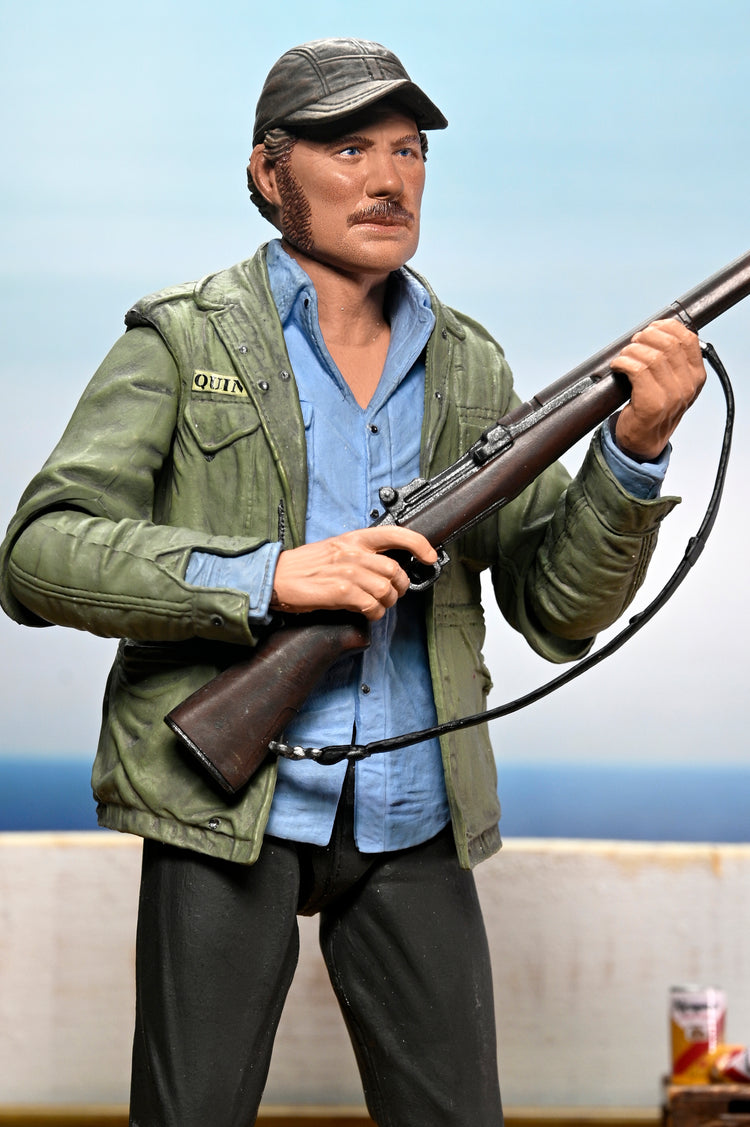 Jaws: Sam Quint 50th Anniversary 7" Scale Action Figure