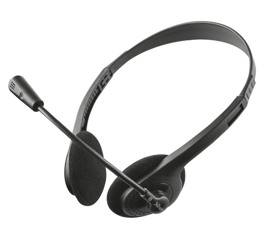 Trust Ziva Chat Wired Gaming Headset Black