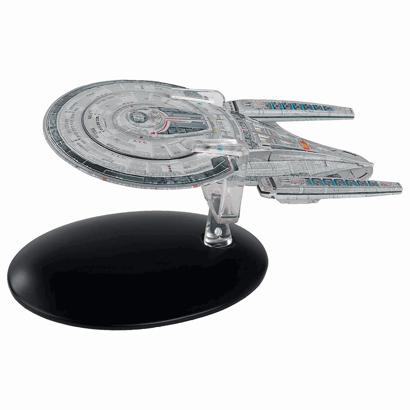 U.S.S Andromeda-Class Federation Exploration Cruiser NCC-92100 Starship Model Diecast Ship STO (Eaglemoss / Star Trek)