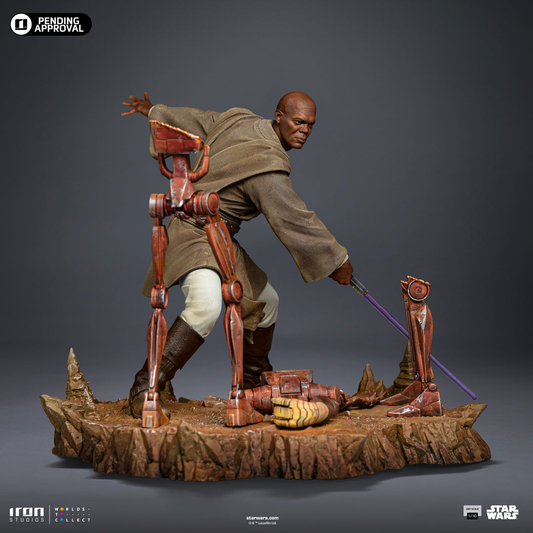 Iron Studios Star Wars Mace Windu 1/10 Scale Limited Edition Statue
