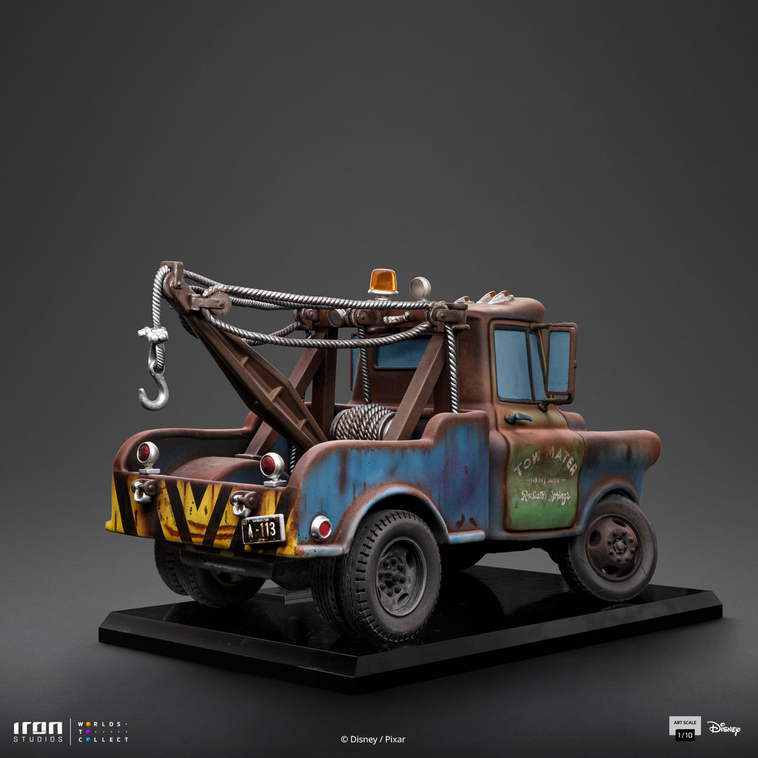 Iron Studios Disney Pixar Cars Tow Mater 1/10 Scale Limited Edition Statue