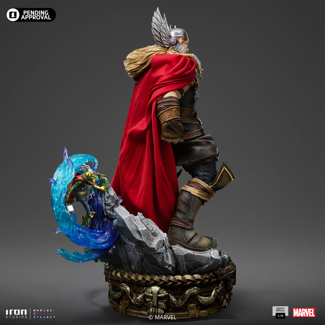 Iron Studios Marvel Comics Thor Unleashed  1/4 Scale Legacy Replica Statue