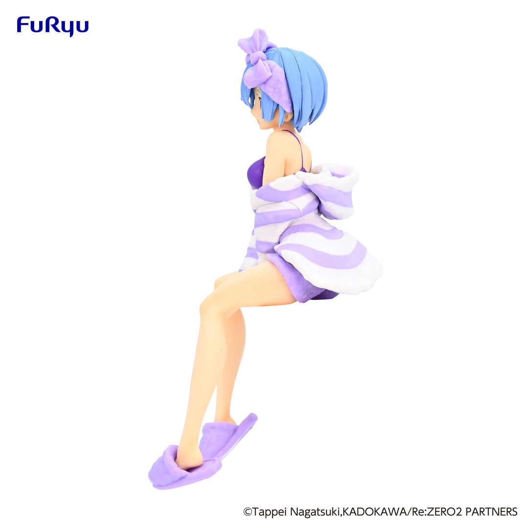 Furyu Rem (Room Wear Purple Ver.) Re:ZERO Noodle Stopper PVC Figure