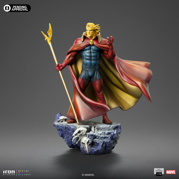 Iron Studios The Infinity Gauntlet Battle Diorama Series Adam Warlock 1/10 Art Scale Limited Edition Statue