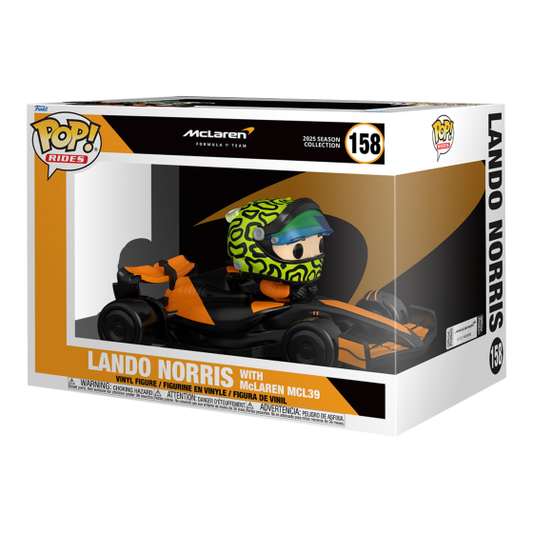 Rides Super Deluxe - Formula One - McLaren Norris Funko Pop! Vinyl Figure