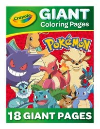 Pokemon Giant Colouring Pages for Kids