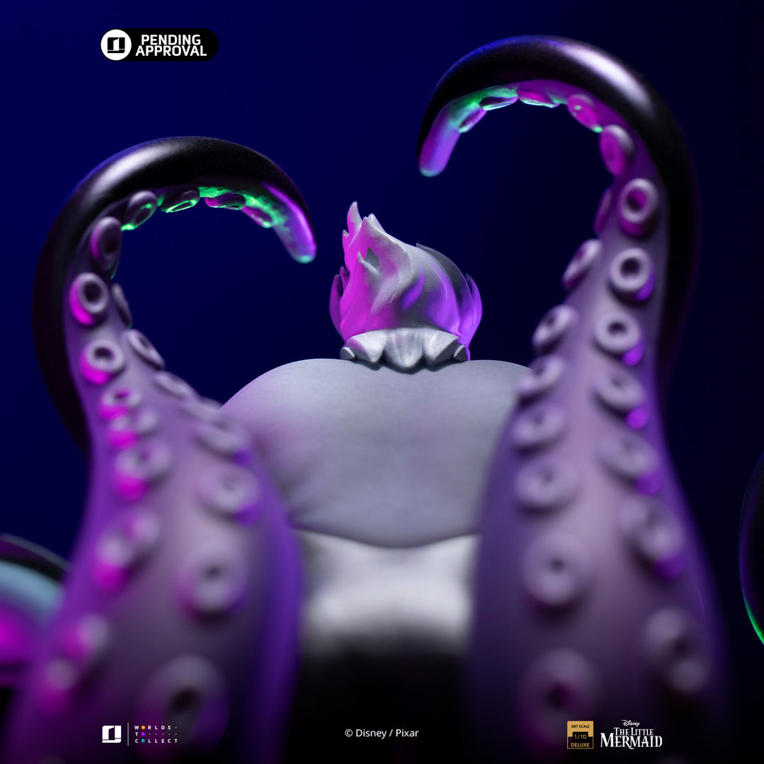 Iron Studios The Little Mermaid Disney Villains Ursula Deluxe 1/10 Art Scale Statue