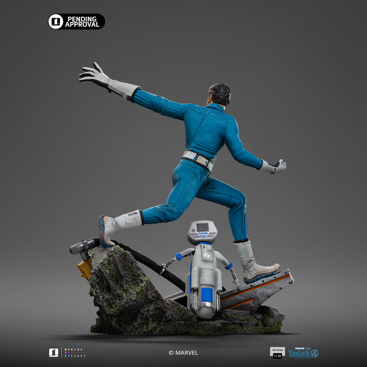 Iron Studios The Fantastic Four First Steps Mr. Fantastic 1/10 Art Scale Statue