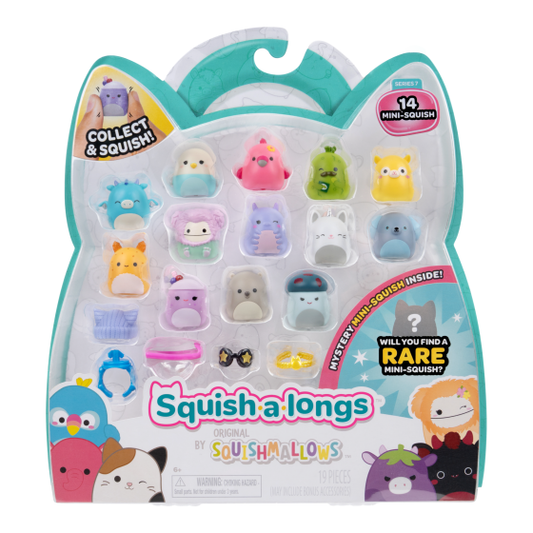 Squishalongs - 14 Pack (Style 2) W7