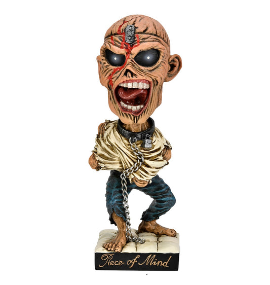 Iron Maiden Eddie Piece of Mind 8" Head Knocker front view