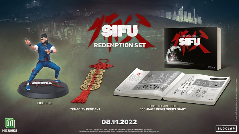 Sifu Redemption Set Collector's Box