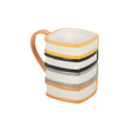 The Haunted Library Book Stack Mug