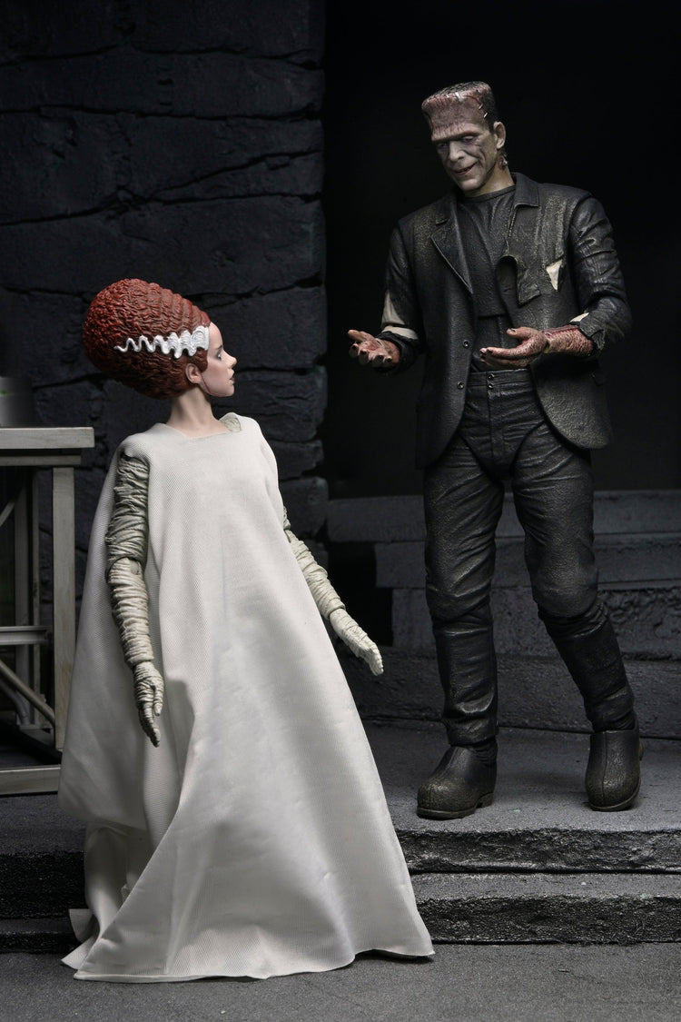 Universal Monsters (Colour) Bride of Frankenstein: Monster and His Mate 90th Anniversary Limited Edition 2 Piece 7" Scale Action Figures (Pre-Order February 2026)