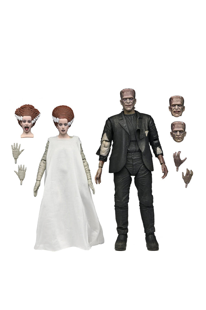 Universal Monsters (Colour) Bride of Frankenstein: Monster and His Mate 90th Anniversary Limited Edition 2 Piece 7" Scale Action Figures (Pre-Order February 2026)
