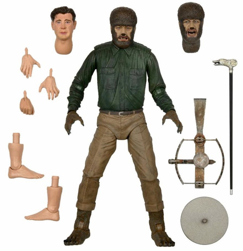 Universal Monsters (Colour) Wolf Man Ultimate 7" Scale Action Figure