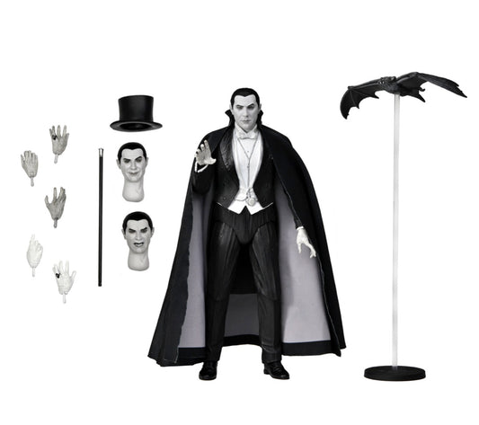 Universal Monsters (B/W) Dracula (Carfax Abbey) Ultimate 7" Scale Action Figure