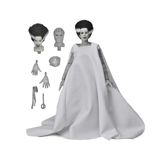 Universal Monsters (B/W) Bride Of Frankenstein Ultimate 7" Scale Action Figure