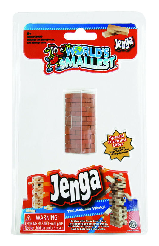 World's Smallest - Jenga - Image
