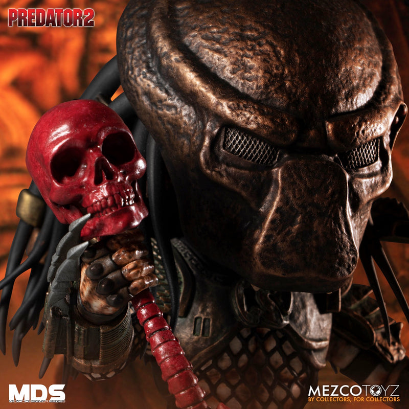 Predator 2 City Hunter Deluxe 6" Mezco Designer Series Figure alternate view