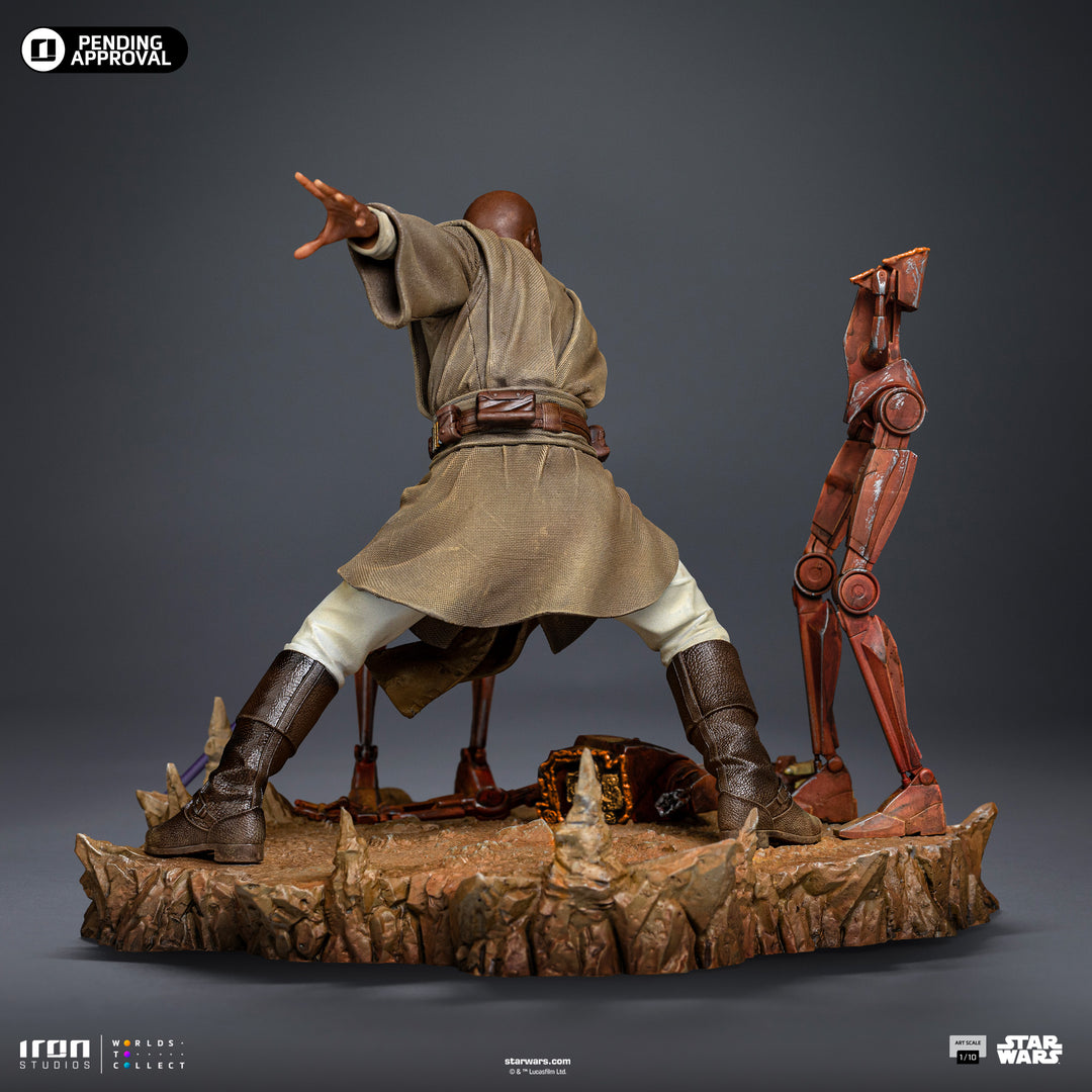 Iron Studios Star Wars Mace Windu 1/10 Scale Limited Edition Statue
