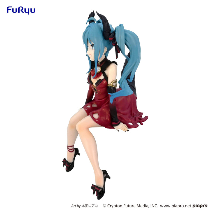 Furyu Hatsune Miku (Villain) Red Color Version Hatsune Miku 7" Scale Noodle Stopper Figure