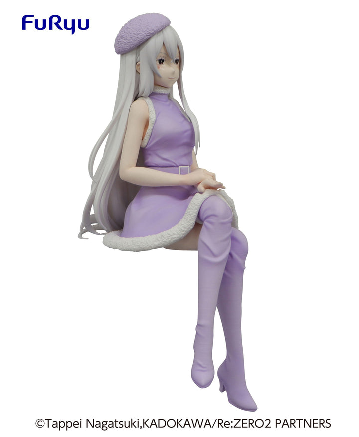 Furyu Echidna Re:Zero − Starting Life in Another World Snow Princess Noodle Stopper Figure