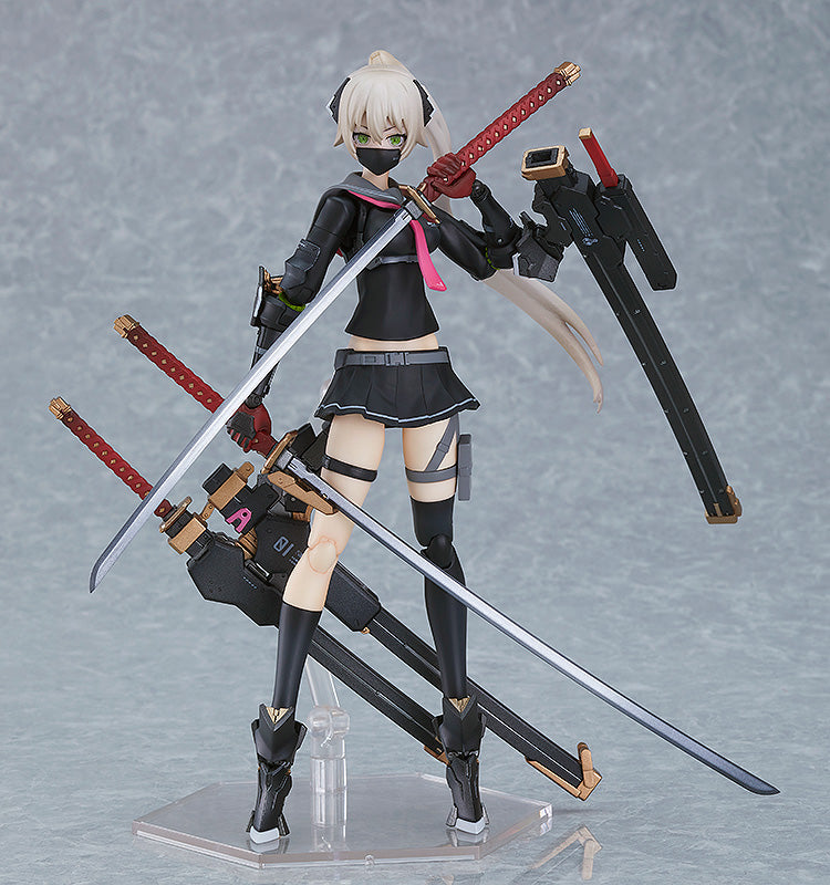 PLAMAX Ichi Heavily Armed High School Girls Plastic Model Kit