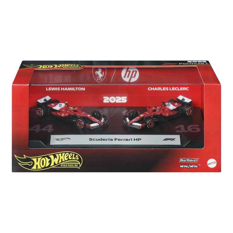 Hot Wheels Prem F1 2-Pack:Scuderia Ferrari