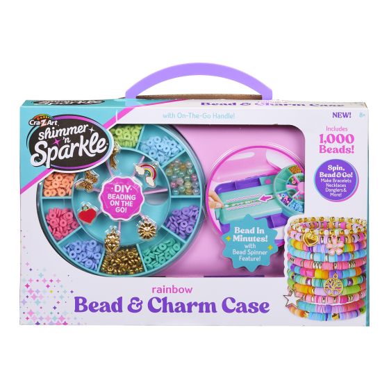 Shimmer N Sparkle ABC Bead & Charm Case