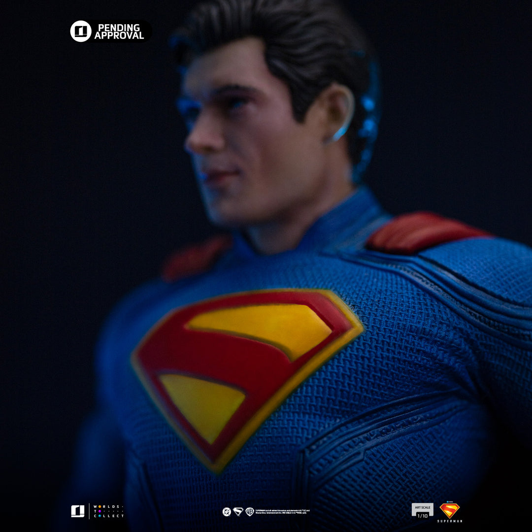 Iron Studios Superman (2025) Superman & Krypto 1/10 Art Scale Statue