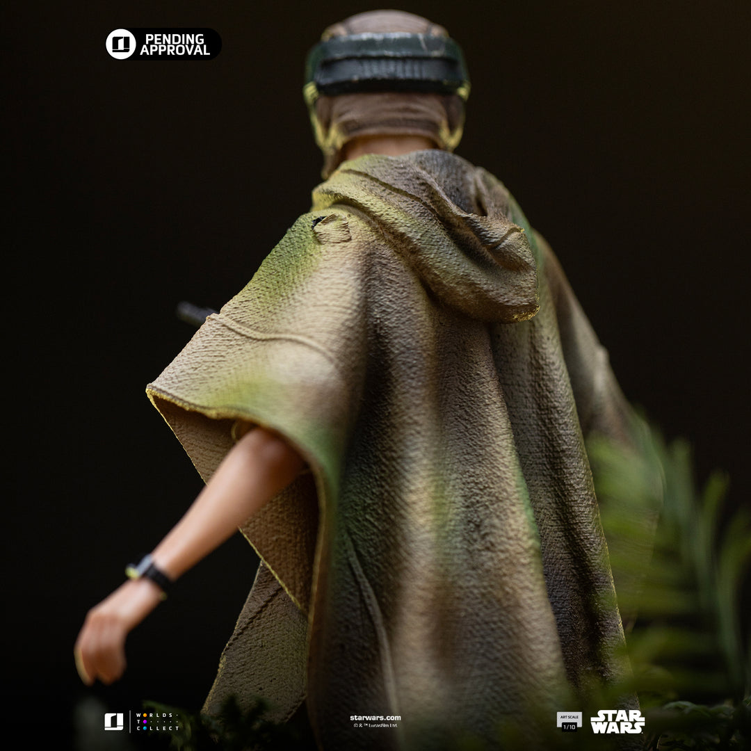 Iron Studios Star Wars: Return of the Jedi Leia and Wicket 1/10 Art Scale Limited Edition Statue