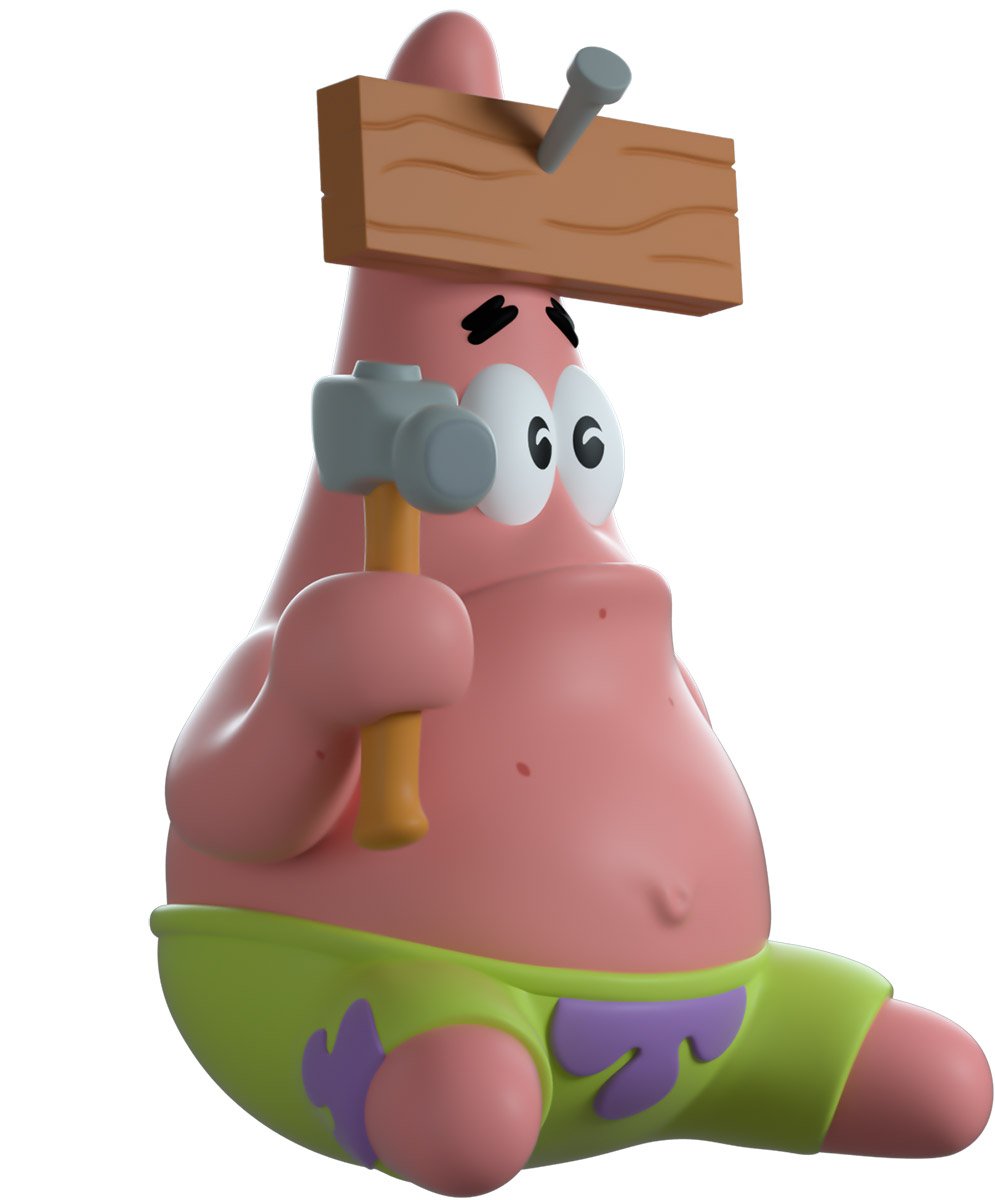 Youtooz Spongebob Squarepants Nail on Head Patrick Star Vinyl Figure #15
