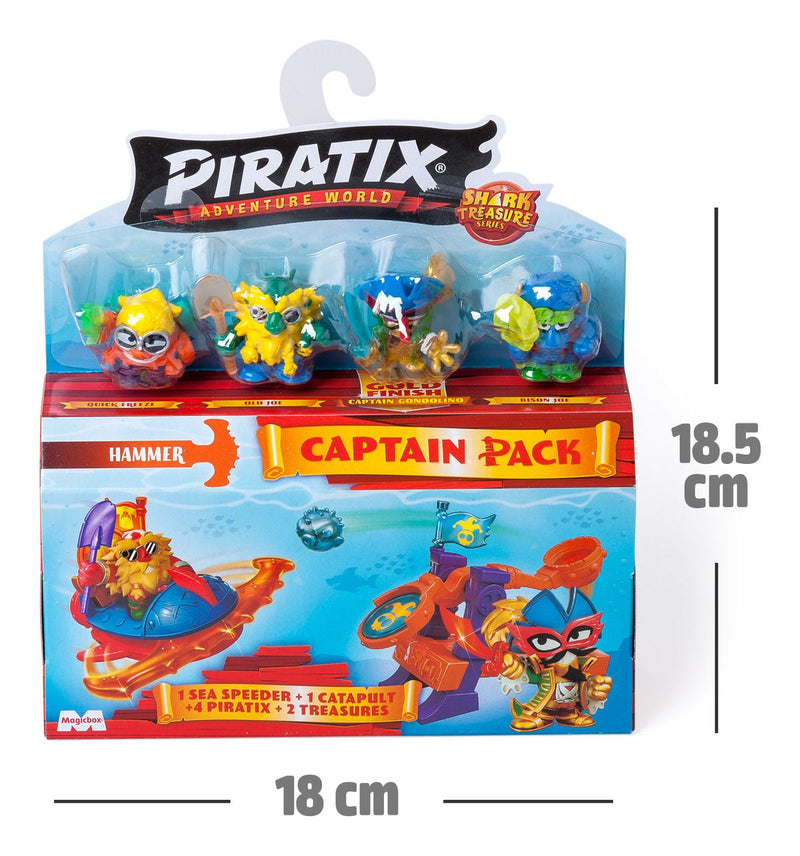 Piratix - Shark Treasure Captain Pack - Image