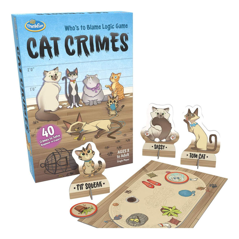 Cat Crimes Who’s To Blame Logic Game - Image
